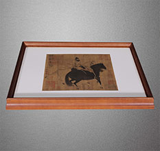 城中书画装裱配框服务案例